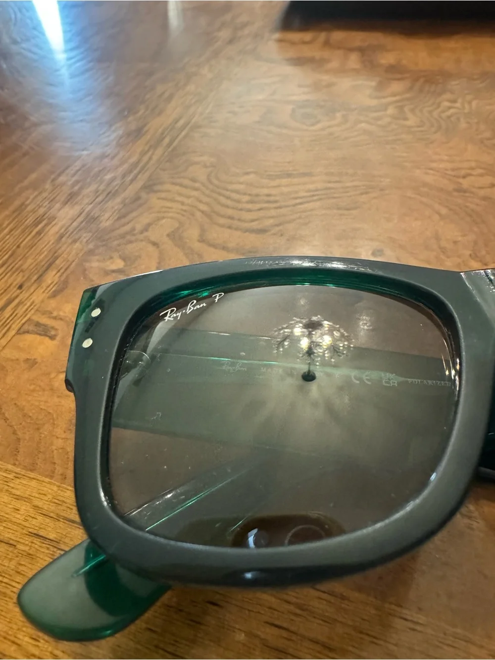 Green Ray Ban Mega Wayfarer RB0840S 0840 Gray Lens Size 51/21